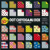 いろいろ30柄　両面ドットちよがみBOX　No.23-2187