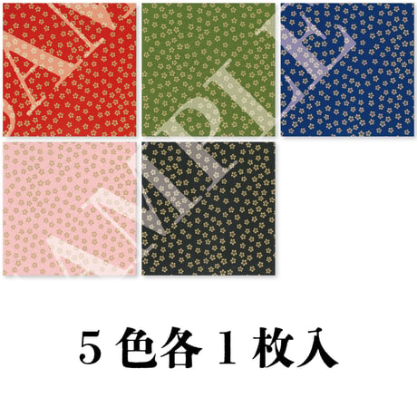小花友禅千代紙　K04010