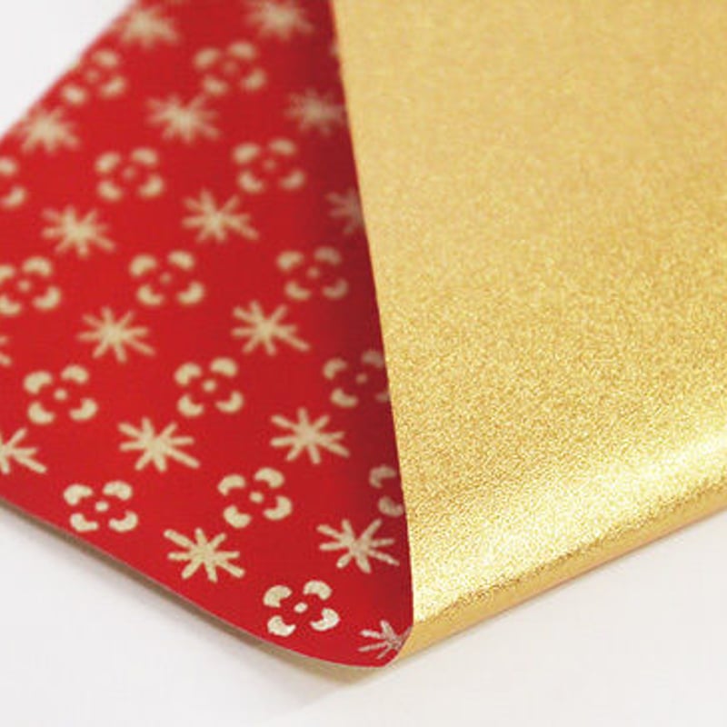 匠 金千代両面和紙 250㎜×250㎜ 単色5枚入 | おりがみ屋さんドットコム