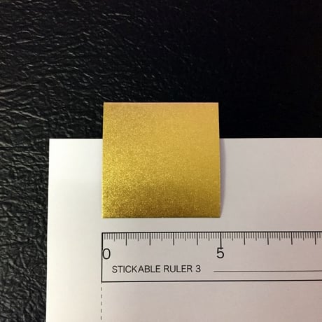 ネット限定販売！　金箔両面和紙　約50mm×50mm　5色込