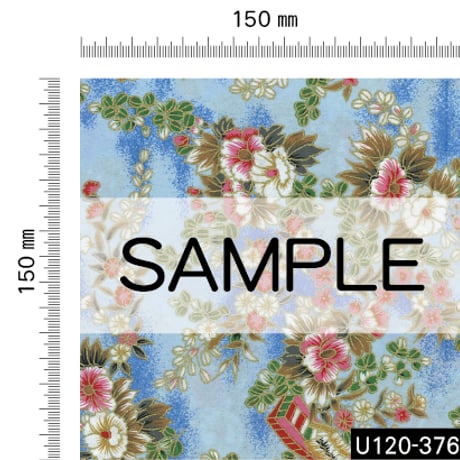 友禅千代紙　360×255㎜　10枚入　No.371〜380