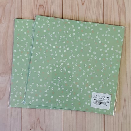 リトルフラワー　緑　28枚入×2冊　超お買い得品！
