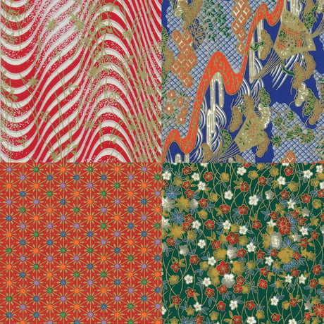 友禅千代紙　255×360㎜　10枚入　アソートA