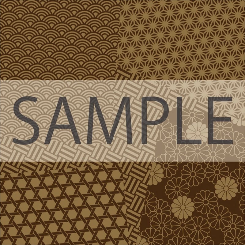 重ね小紋 千代紙 15㎝ | おりがみ屋さんドットコム