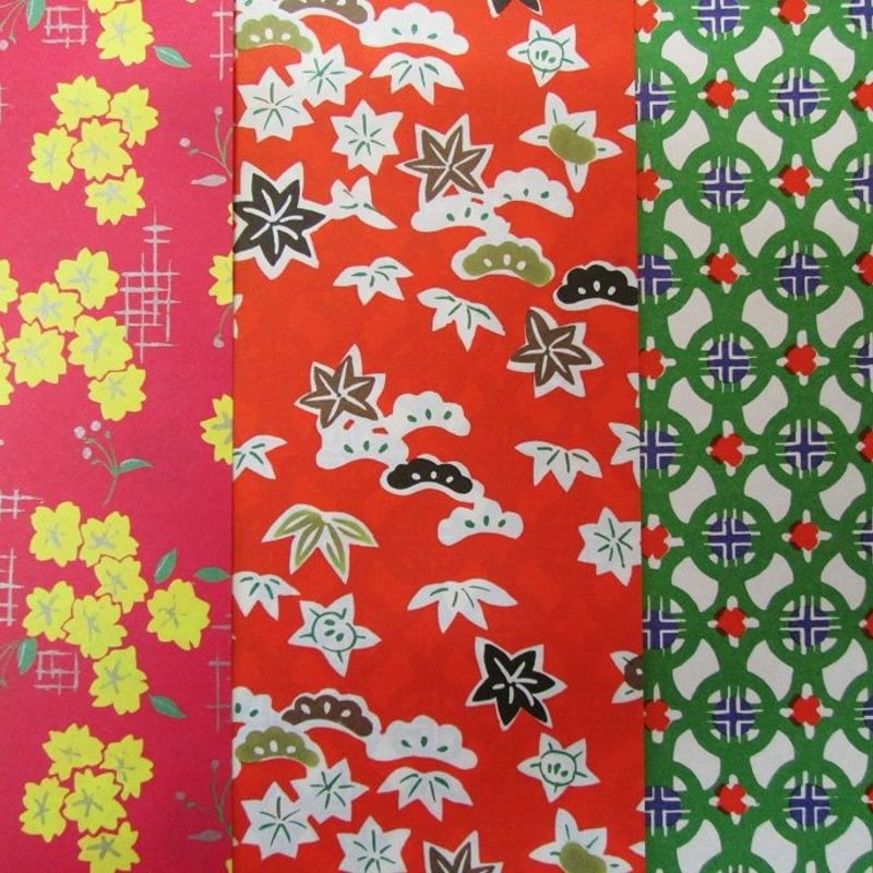 和紙千代紙（京） S100-21 15cm×15cm | おりがみ屋さんドットコム