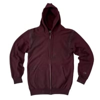 Bleached zip hoodie