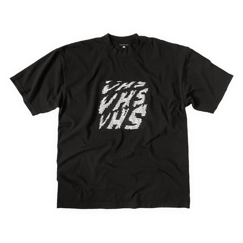 専用NADA. Tシャツ VHS print tee / Black | NADA.