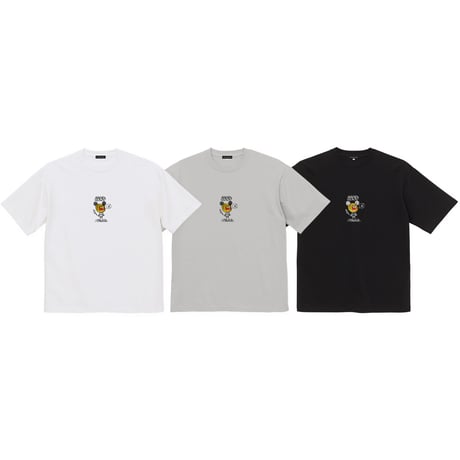 Mad tiger big silhouette tee / White