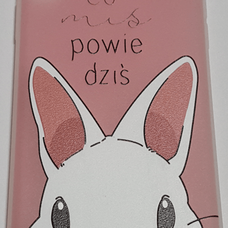 iphoneスマホケース各種　【うさぎとくま】　6/6s、6plus/6splus、iphone7/8、7plus/8plus、iphoneX用