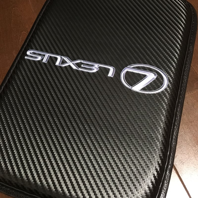 LEXUS☆レクサス☆カーボン調ブラックPUレザー☆ラグジュアリー