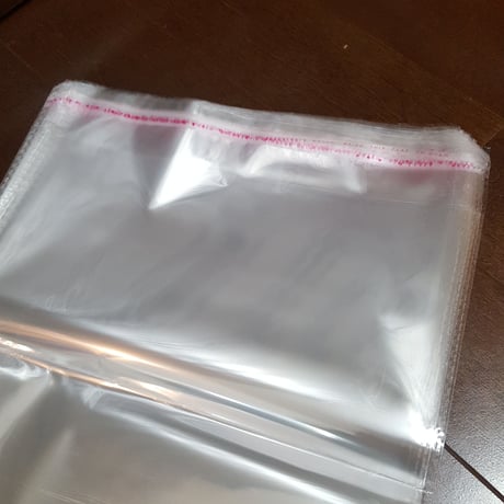 【安い】OPP袋 クリアパック A4サイズ テープ付き 厚さ35ミクロン サイズ240×300+40mm 【100枚入】【送料0円クリックポスト】【新品】