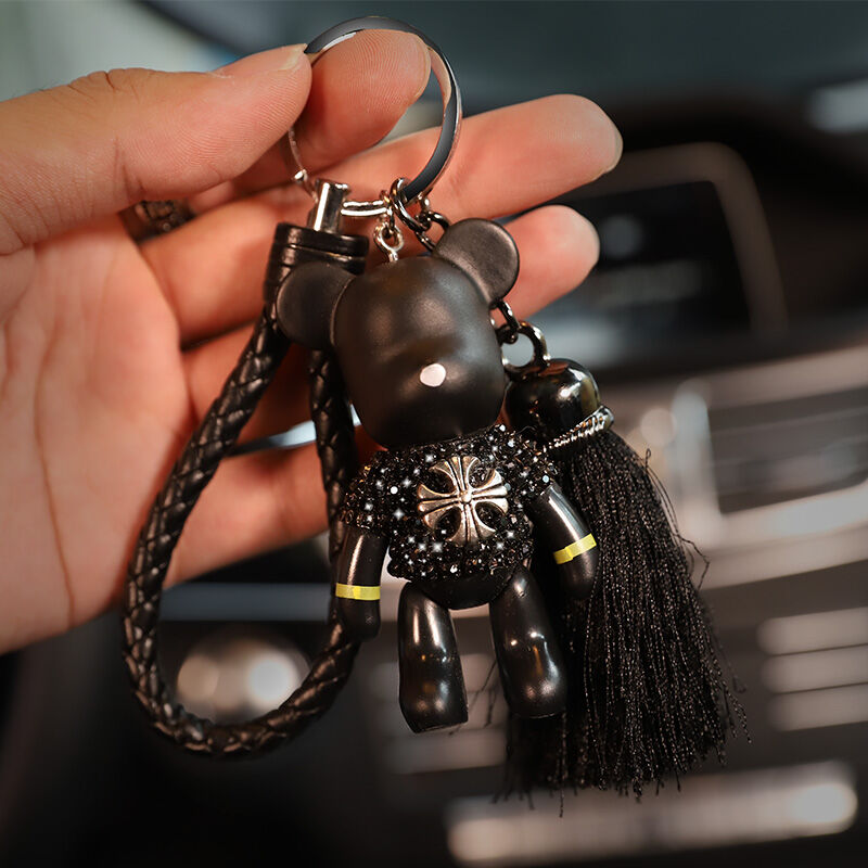 悪羅悪羅☆ ラグジュアリー・ベアブリック・スマートキーホルダー