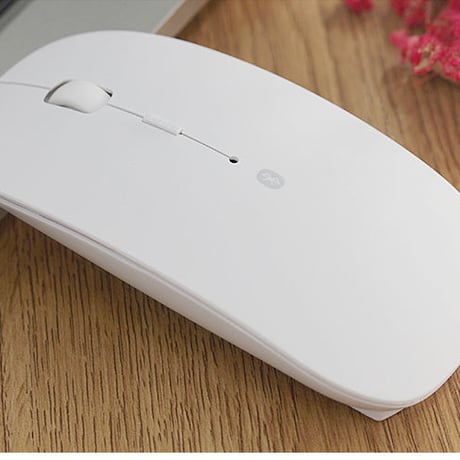 【ホワイト】 ワイヤレスマウス 充電式 2.4GHz 3DPIモード 光学式 高感度 小型 静音 省エネルギー