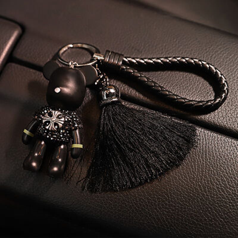 悪羅悪羅☆ ラグジュアリー・ベアブリック・スマートキーホルダー