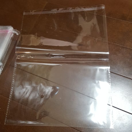【安い】OPP袋 クリアパック A4サイズ テープ付き 厚さ35ミクロン サイズ240×300+40mm 【100枚入】【送料0円クリックポスト】【新品】