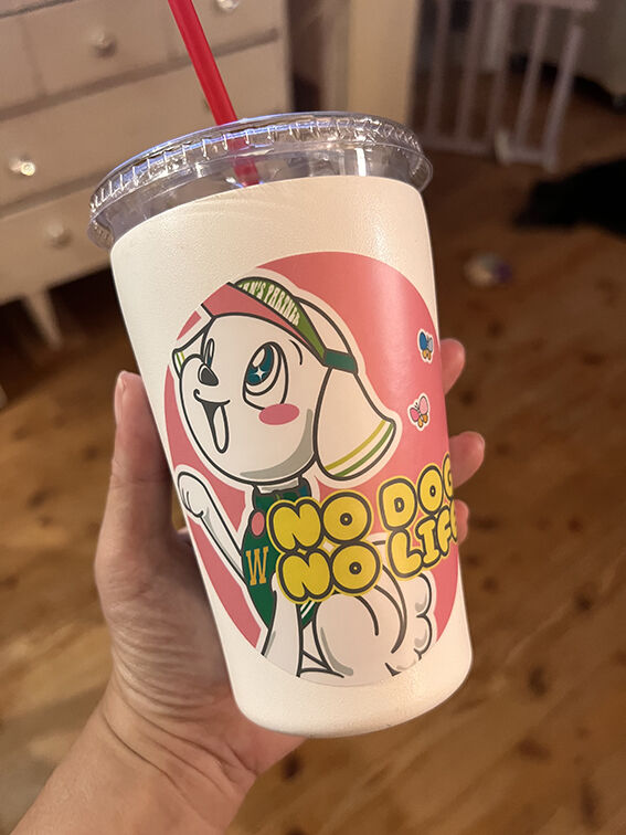 15周年記念☆全額寄付】NO DOG NO LIFE ステッカー | WAN's PARTNER