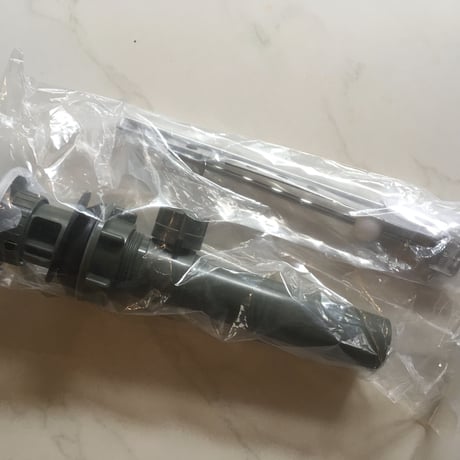 【社外品】洗面用ポップアップ排水金具セット/シルバー(クローム)