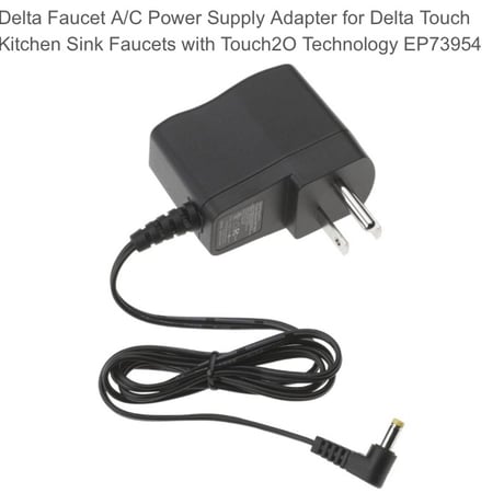 DELTA Genuine AC Adapter instead EP73954 デルタ タッチ水栓用 純正ACアダプター EP73954 後継機