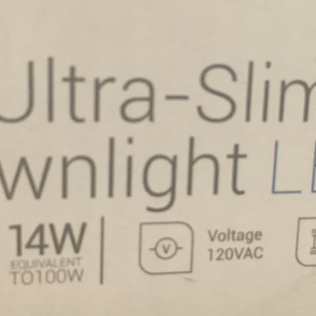 Sunco ウルトラスリム LED ダウンライト 電球色 6インチ 4セット入