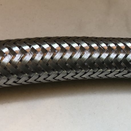 輸入水栓用3/8メス×1/2メス フレキホース　31Cm