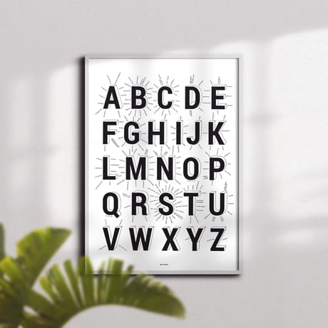 Bold Tuesday - ポスター「ABC Alphabet of Countries」