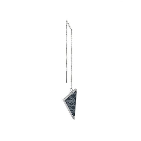 SÄGEN_Virrvarr Hanging triangle Earring (片耳用ピアス）