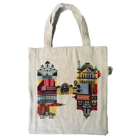 TIKAU_H is for Helsinki Tote Bag