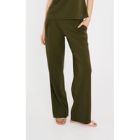 TUUB_EVERYWIDE Wide-Leg Pants- Green（エストニア）