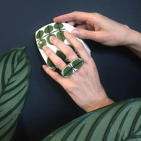 SÄGEN_Berså Double Ring ( リング_フリーサイズ）