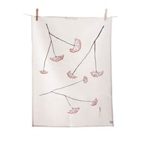 Happy Sthlm_Tea Towel_Rowanberry