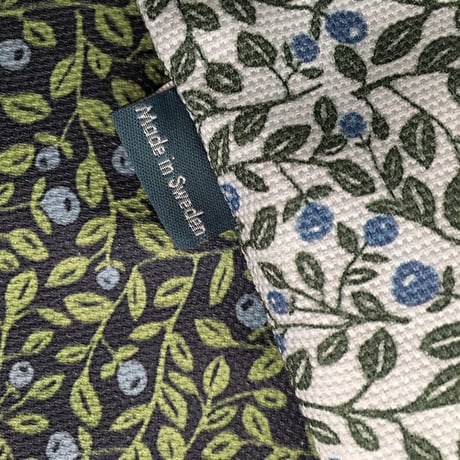 Happy Sthlm_Blueberry printed tote Large ( 2色あります）