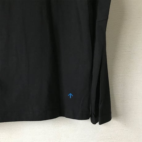 Reet Aus_ Up-Shirt Mens_Green&Black_Long sleeves ( ロングT シャツ）