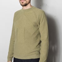 Reet Aus_ Sweater from recycle denim Green_ユニセックス