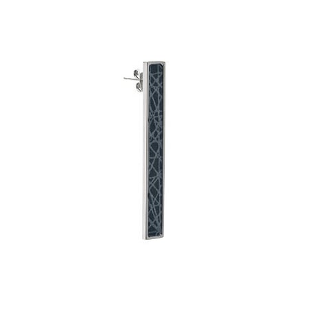 SÄGEN_Virrvarr Rectangle Earring ( 片耳用ピアス）