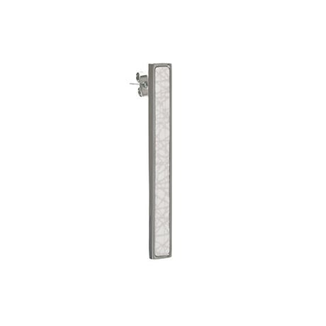 SÄGEN_Virrvarr Rectangle Earring ( 片耳用ピアス）