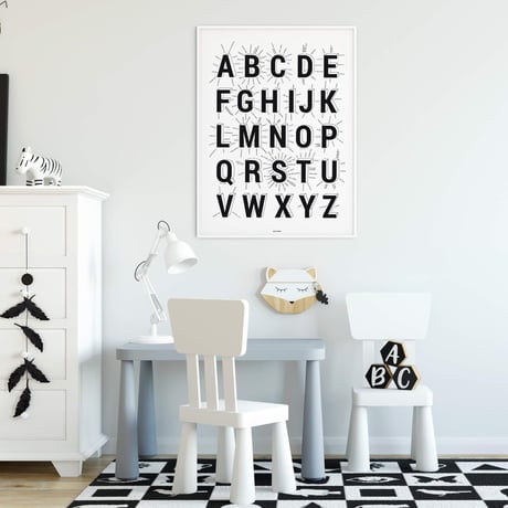 Bold Tuesday - ポスター「ABC Alphabet of Countries」