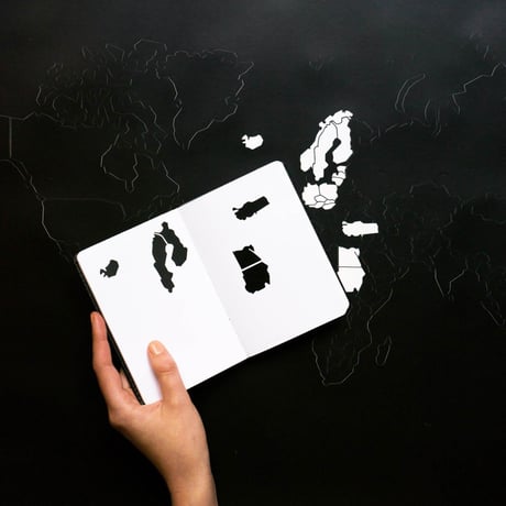 Bold Tuesday - ポスター「Peel Off Visited Countries」