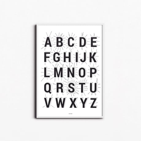 Bold Tuesday - ポスター「ABC Alphabet of Countries」
