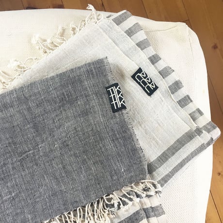 TIKAU_Scarf Stripe Organic Cotton_ (コットンスカーフ）