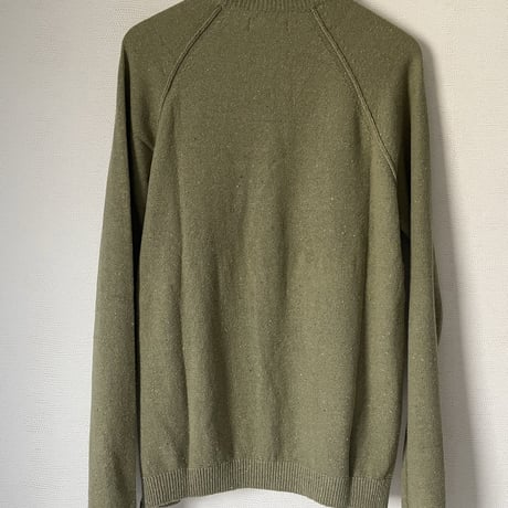 Reet Aus_ Sweater from recycle denim Green_ユニセックス