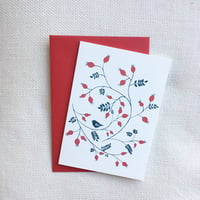 Happy Sthlm_folded card_ROSE HIP