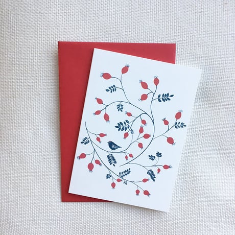 Happy Sthlm_folded card_ROSE HIP