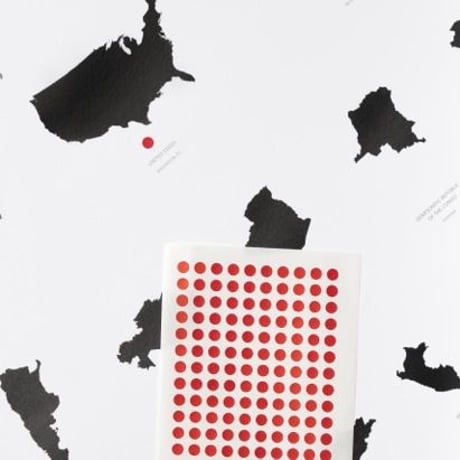 Bold Tuesday - ポスター「List of Countries by Size」