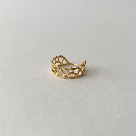 lace arabesque ring(gold)---209