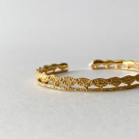 lace scale bangle (gold)---290