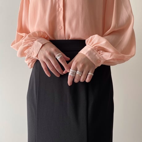 sedum ring(silver)---342