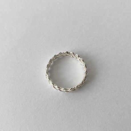lace eternity ring (silver)---296
