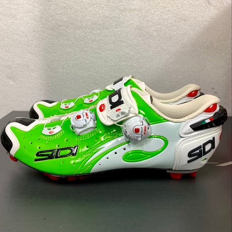 SIDI シューズ　MTB DRAKO SRS CARBON VERNICE　グリーン/ホワイト　42サイズ