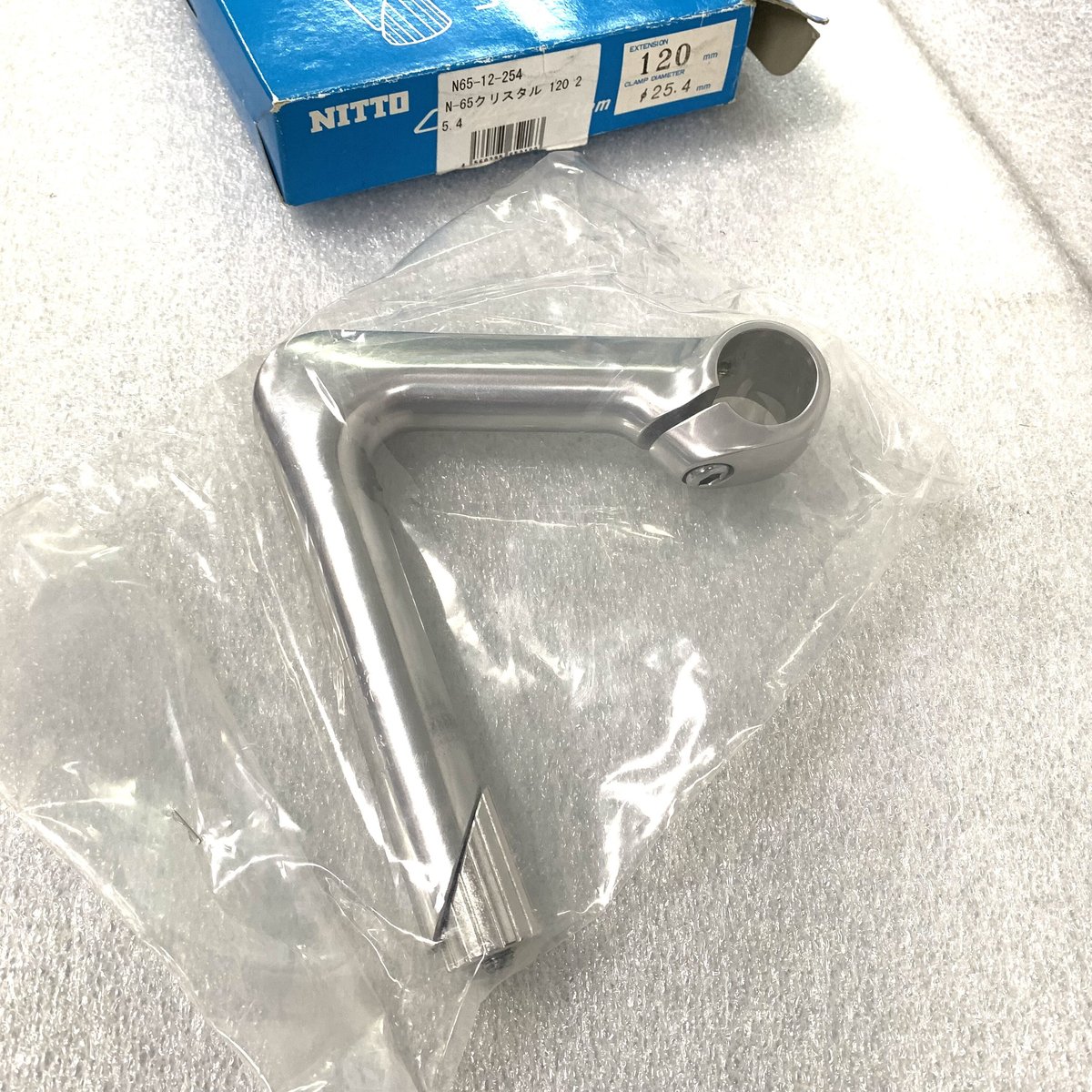 日東 Nitto N65 クリスタルフェロー ステム 25.4mm径 120mm 日東 Nitto N65 クリスタルフェロー ステム 25.4mm径 120mm
