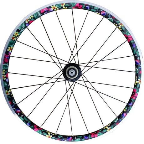 限定セール!! 451フラワーズ  20インチWOホイール 前後セット